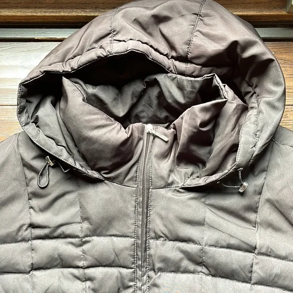 Calvin Klein black down jacket hooded plus size 3X - Picture 7 of 15